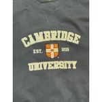 Cambridge University Navy Crewneck Sweater Size Large Blue Photo 1