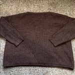 Like love Oversized Heather Brown Long Sleeve Sweater Large Photo 6