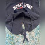 Vintage Y2K Broken Spoke Saloon biker sleeveless tie up shirt, size large Black Photo 7