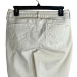 Authentic American Heritage White Perfectly Soft Embroidered Skinny Jeans Size 9 Photo 4