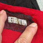Reformation bodysuit in Classic red and Black size S Photo 2