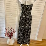 Forever 21 Vintage 70s Style Cheetah Animal Print Tube Maxi Dress Small  Jaguar Photo 2