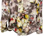 Y2K VTG JAK Women Top L Cotton Abstract Boho Floral Popover Artsy Whimsigoth Size L Photo 6