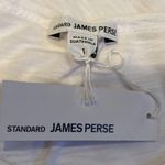 James Perse  white rolled sleeve tee dress small NWT Photo 5