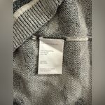 Tribal Sweater Dress Womens M Silver Gray Zebra Print Belted Tunic Top Size M Photo 11