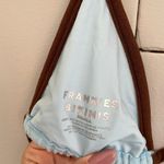 frankie's bikinis Blue Tia Terry Bikini Top Photo 3