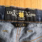 Lucky Brand Danville Classic Rider Crop Capri Jeans Dark Wash Size 12/31 Photo 2