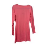 Gianni Bini  NWT Pink Icon Knit Scoop Neck Long Sleeve Mini Dress Size Large Photo 5