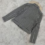 Lauren Ralph Lauren Women’s Lambswool Houndstooth Jacket Longsleeve Classic M Black Size M Photo 6