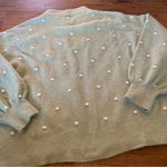 ASOS  Maternity Womens Size 16 popcorn Pullover Sweater top wool blend Photo 6