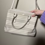 Kate Spade Evangelie Striped Satchel Handbag Photo 3