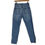 Edikted Polly Cutout Pocket Mom Jeans Womens M Distressed Medium Wash Y2K Rave Photo 4