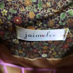 Jaime Lee Floral Lace Ruched Sleeve Blazer Size S Photo 2