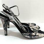 Emporio Armani  Python Strappy Heels - Size 40/US Size 10 Photo 4