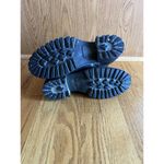 Dkode Soul Rockstud‎ leather combat Ankle boots Women's Size 36 Black Stud Photo 5