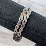 Vintage Bracelet Dark Silver Tone/Grey Photo 3