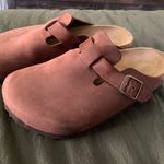 Birkenstock oiled leather boston clogs Photo 1
