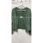 Gianni Bini DFG) Gianni‎ Bini Womens size XS Hunter Green jacket blazer Dillard's Faux Suede Photo 7