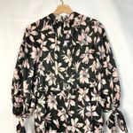 Madewell  Tie Sleeve Jumpsuit Winter Orchid Floral S Photo 5