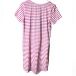 Victoria's Secret  Women's Striped Crewneck Graphic Logo Short Sleeve Sleepwear Photo 11
