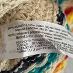 ZARA Multicolor Knit Top Striped Off Shoulder Sz Small Cream Photo 5