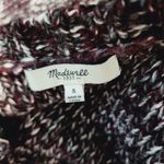 Madewell Firelight Wine Marled Cable Knit Alpaca Blend Sweater Size Small Photo 7