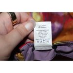 J.Crew Women's 27112 Gold Yellow Pink Purple Red Green Floral Mini Skirt Size 2 Photo 3