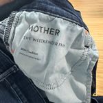 Mother Denim The Weekender Fray Mint Condition High Rise Flare Jean,Size 32, EUC Blue Photo 3