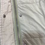 Free People  Side Zip & Snap Parka Teddy Lined Hood Sage XS Photo 5