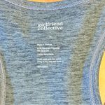 Girlfriend Collective  Train Relaxed Racerback Tank Top Workout Shirt Grey Small Photo 2