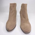 Sam Edelman  Boots Size 9 W Women's LUCCA Four Buckle Suede Block Heel Boot Beige Photo 2