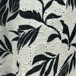 Loft  Women's Sleeveless Floral Eyelet Tank Top White Size S Casual Photo 9