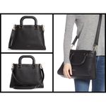 Ted Baker ππ Padded Handle Leather Tote Bag Black NWT Photo 7