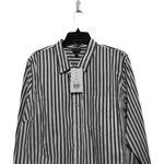 The Limited  Blue White Coastal Button Down Cotton Shirt Size 2X NWT Casual Photo 1