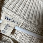 Yes Lola Elegant Cream Knit Dress Photo 2