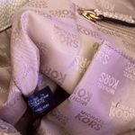 Michael Kors Michael‎ Kors Pebbled Leather Bag Snake Print Tassel Fringe Logo Crossbody Purse Photo 10