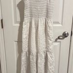 PaperMoon  Ivory/White Textured Maxi Dress Photo 0