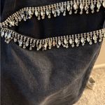 Good American Good Icon Straight Crystal Jeans – Black (Size 14/32) Photo 7