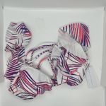 Raisin's  Back to Bali Ruffled shoulder Bikini Top M Photo 2