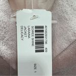 Chico's Chico’s Soirée Shine Laraina Jacket Shimmery Pink Long Blazer Size 1/M Barbie Photo 10