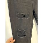 English Factory Black Destroyed Mom Jeans Photo 9