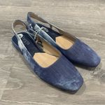 Franco Sarto  Blue New Vannie Slingback Pump Square Toe Tie Dye Sandals Photo 1