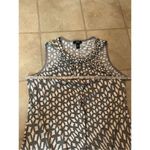 MSK Medium Gray and White Sequin Tiered Cocktail Dress Gray Photo 1