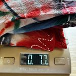 Rima Beach Floral Painted Gauze July 4th Patriotic USA Resort Shift Dress OS Blue Size L Photo 8