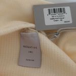 Negative Underwear Waffle Knit Pullover in Cream, Size X Photo 5