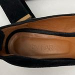 by FAR Black Suede Dennitsa Ankle Strap Heels Size 37 Photo 5