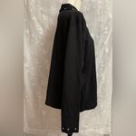 Women’s Bechamel II Black Rhinestone Button Front Shirt Jacket Sz 1X EUC Photo 3