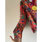 Alden Adair Phoebe Top in Jewel Box Size Medium New Artsy Boho Hippie Vibes Orange Photo 4