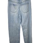 Vervet High Rise Lightwash Distressed Straight Leg Mom Denim Jean Size 30 Photo 1