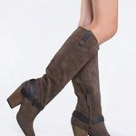 Dolce Vita Hawthorne Western Tall Suede Boot Tan Size 9 Photo 10